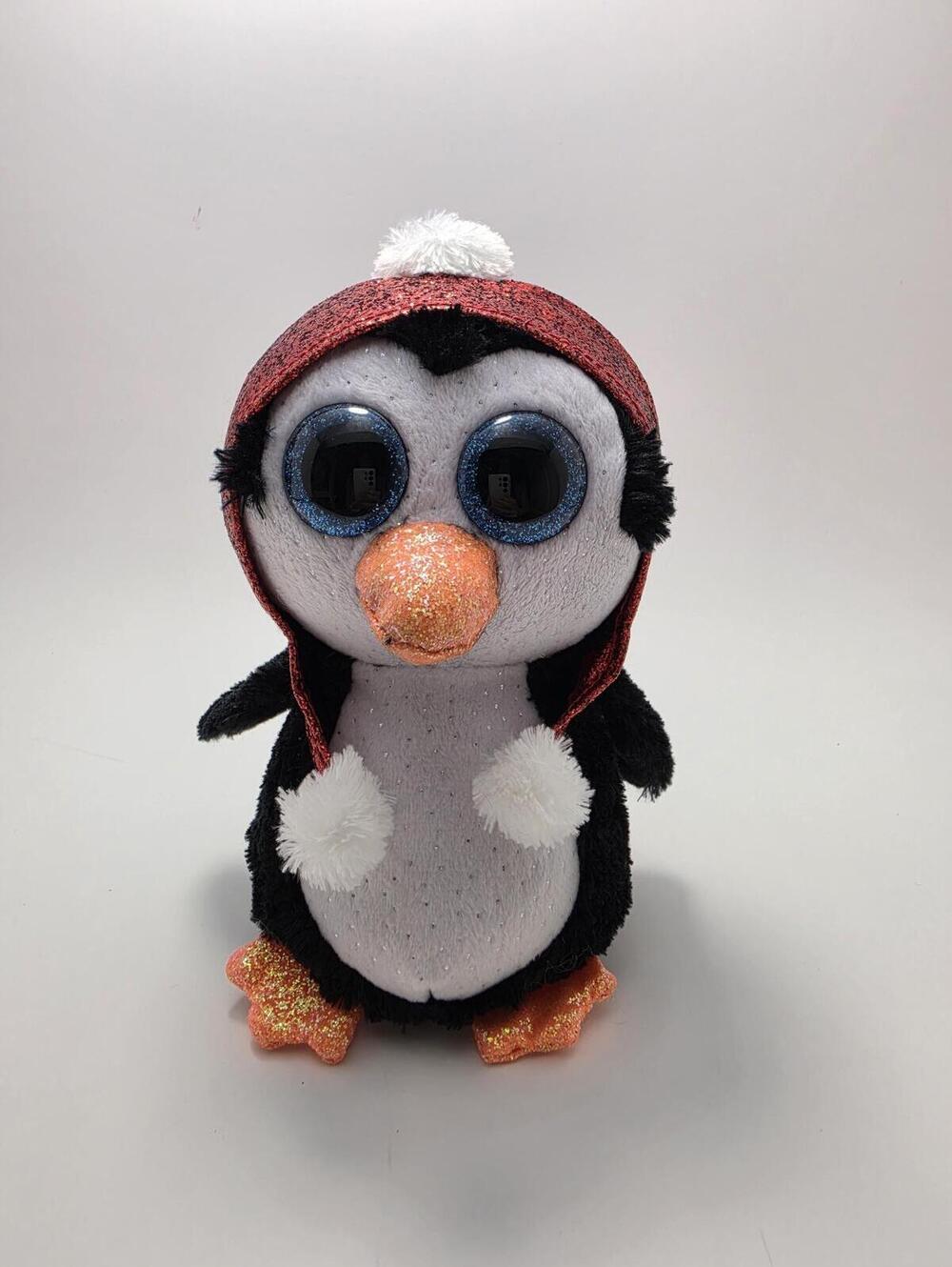 Ty Beanie Boo “Gale” the Holiday Penguin (6 inch) No Hang Tag